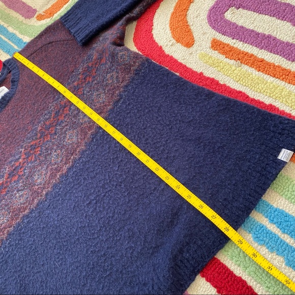 Norse Projects Birnir Pairisle Fine Merino Alpaca Solid Knit Sweater - Picture 6 of 8